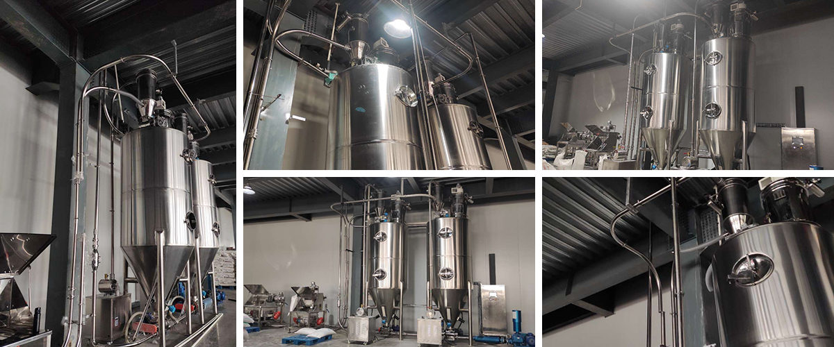 糕點(diǎn)供料系統(tǒng)現(xiàn)場